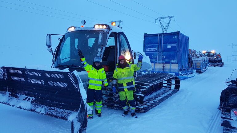 Vinter og terreng
